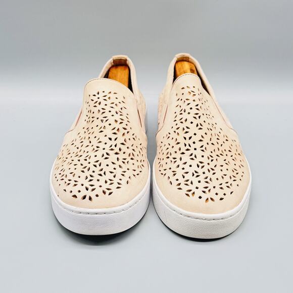 Vionic Shoes Women 8 Pink Sneakers Midi Perf Slip On Casual Perforated Slip On - Picture 3 of 13